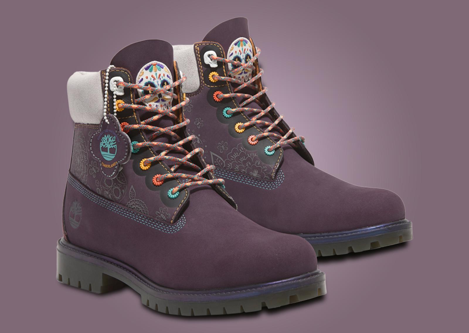 Timberland 6-Inch Waterproof Boot Día de Muertos Angle