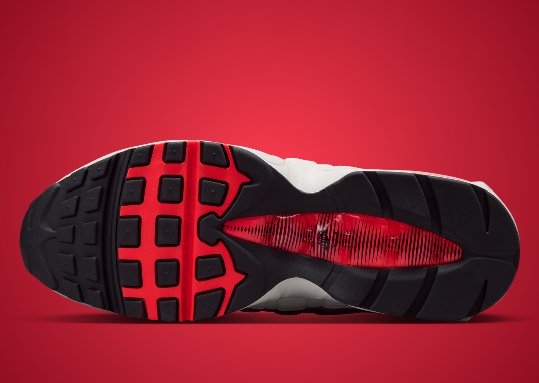 A Reverse Solar Red Nike Air Max 95 Big Bubble Hits Shelves in