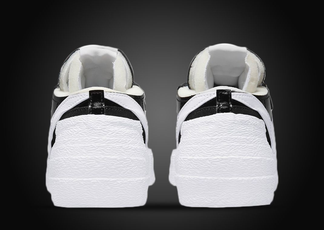 First Look sacai x Nike Blazer Low Black White