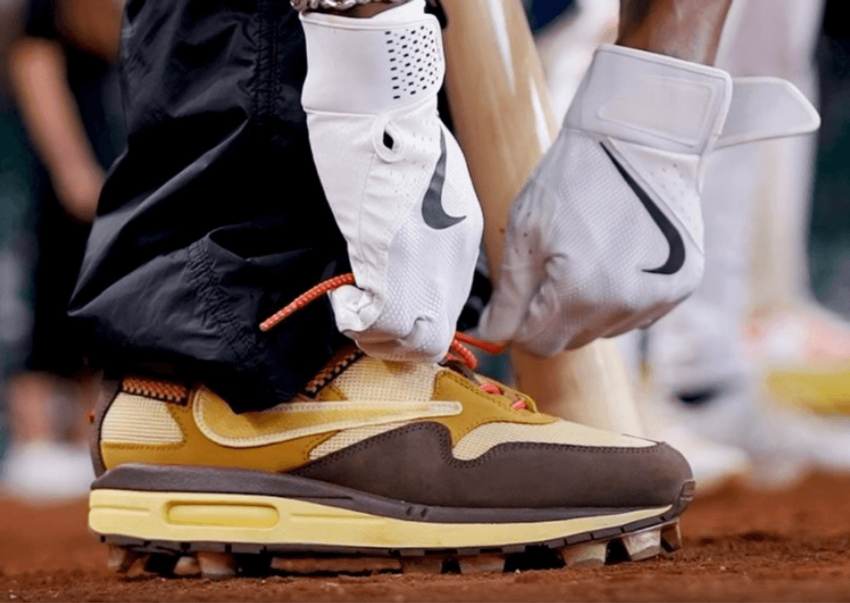 travis scott baseball cleats
