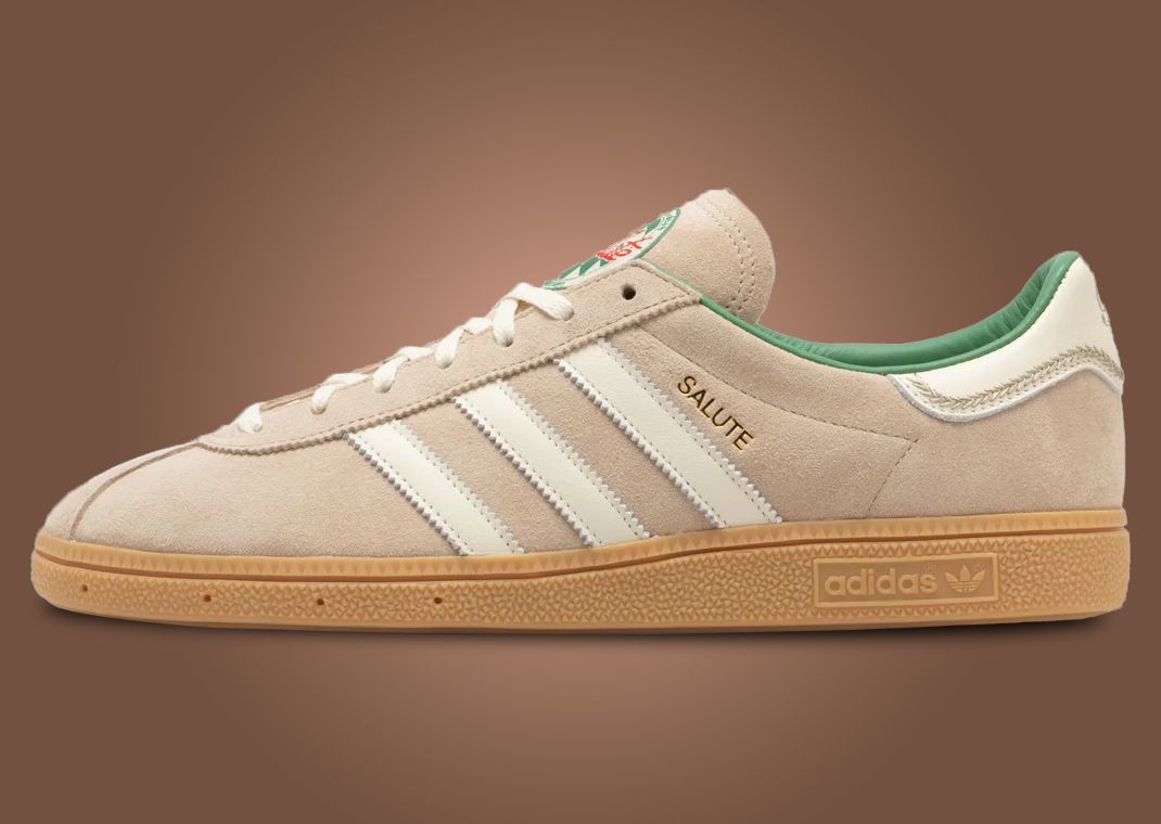 adidas gazelle silver green womens adidas Originals x Bad Bunny Campus main image 1