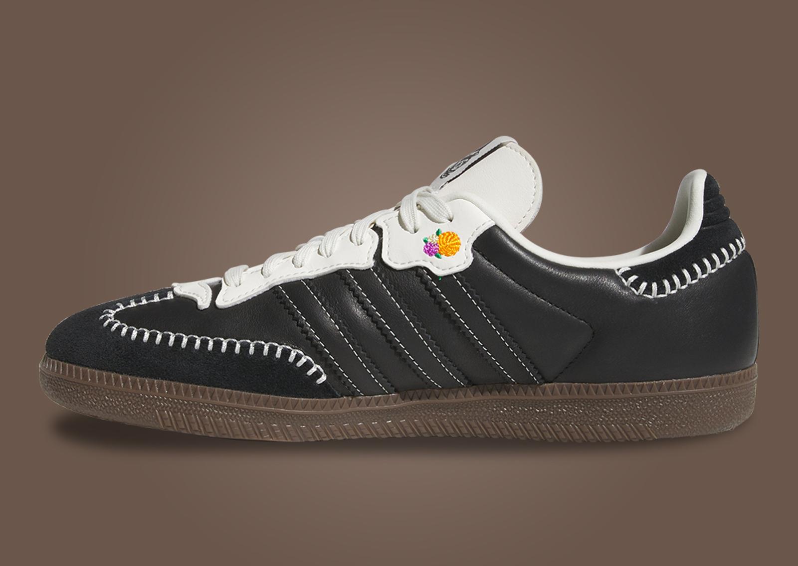 adidas Samba OG Dia de los Muertos Core Black Medial