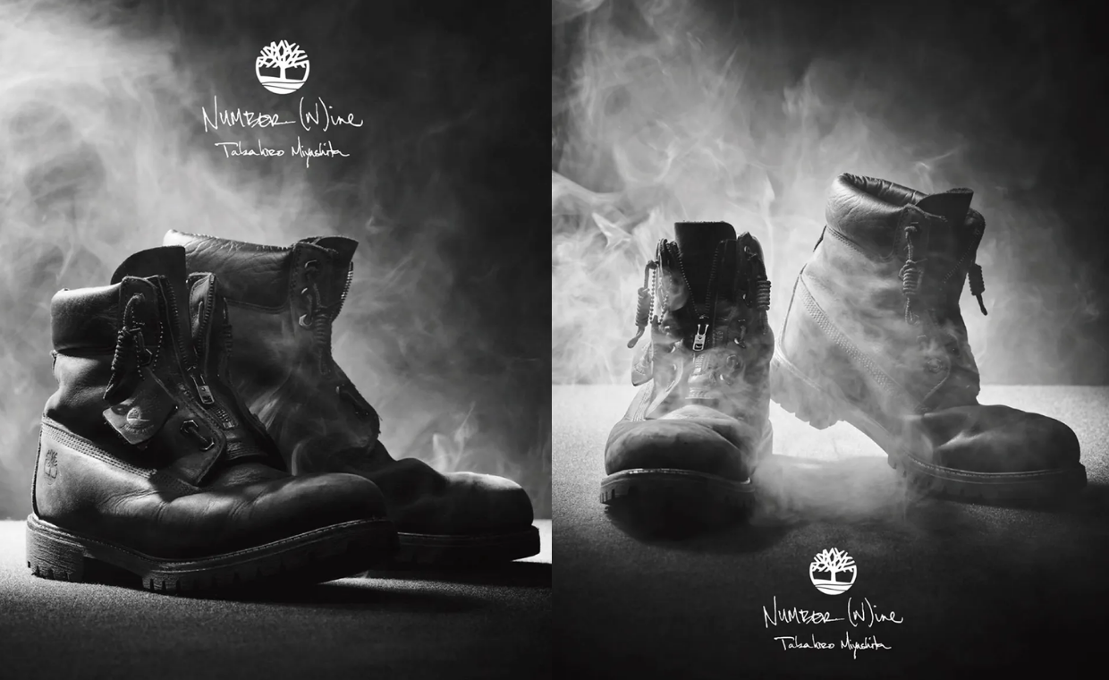 Number (N)ine x Timberland 6-Inch Boot