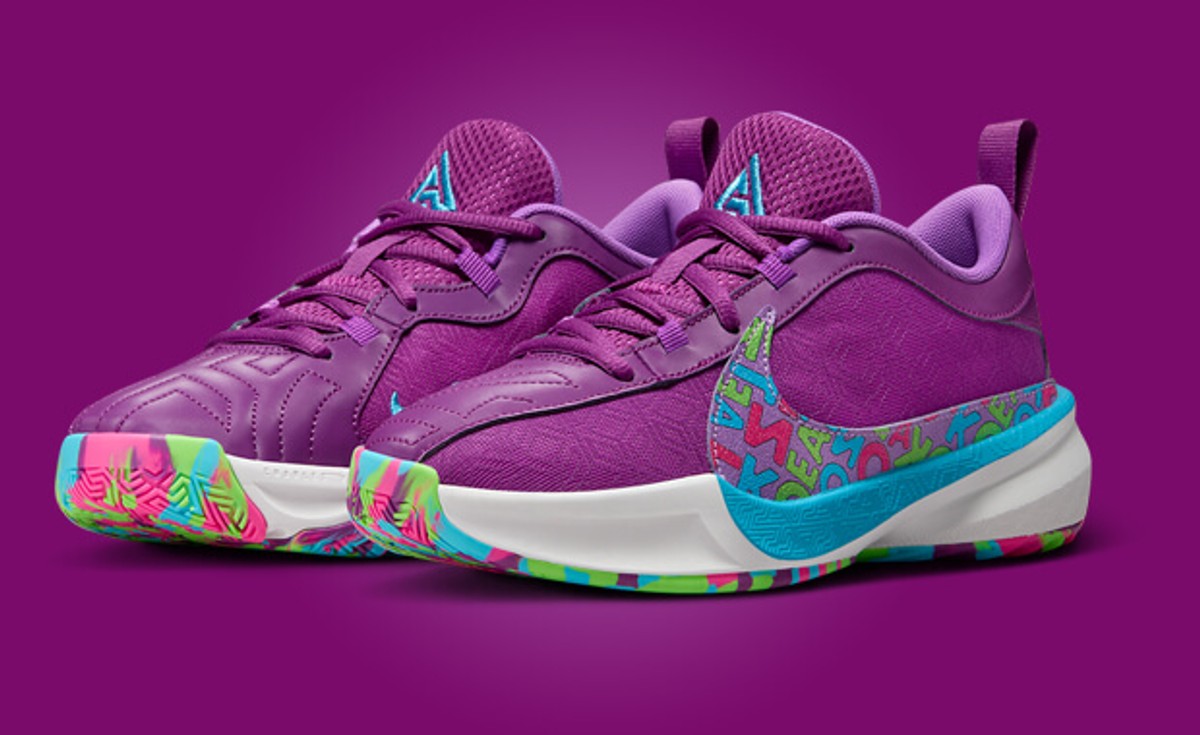 The Kids' Exclusive Nike Zoom Freak 5 Alphabet Joins The Letter Bros Series