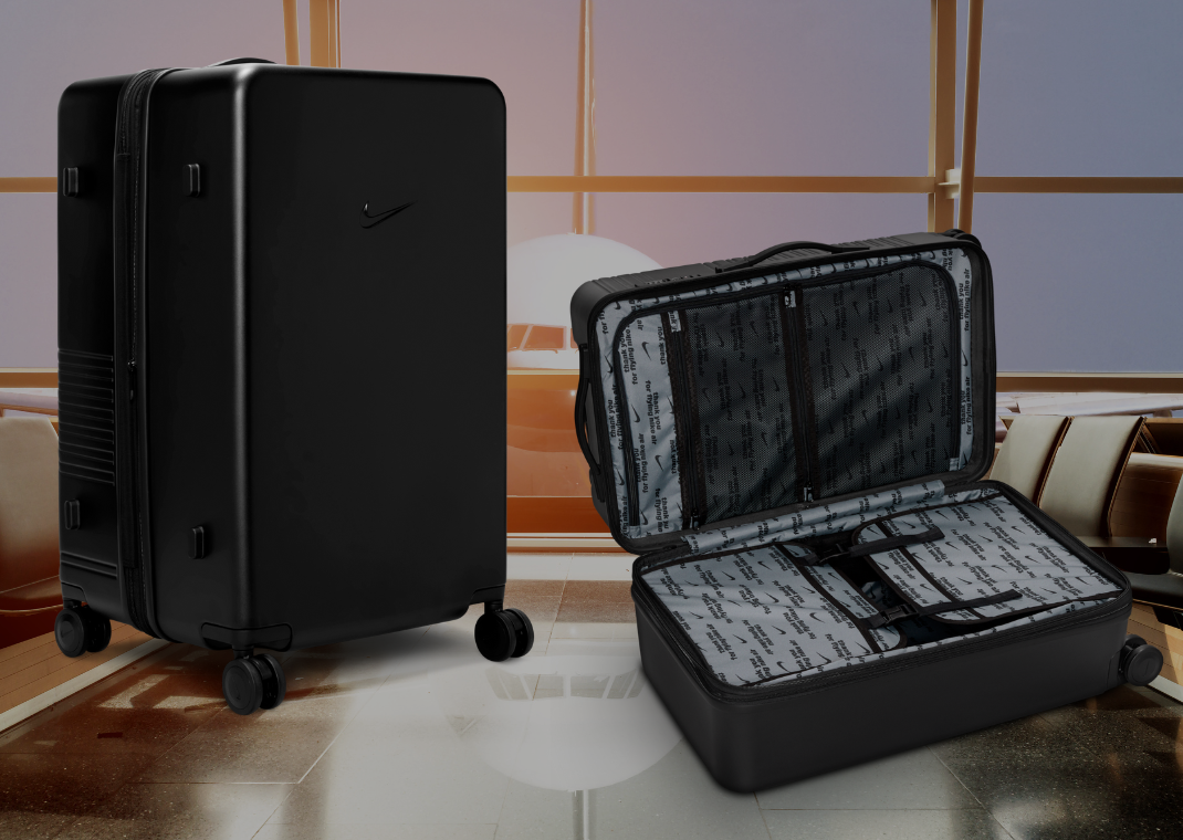 ラックケース Where to Buy Nike's Viral Hardshell Luggage