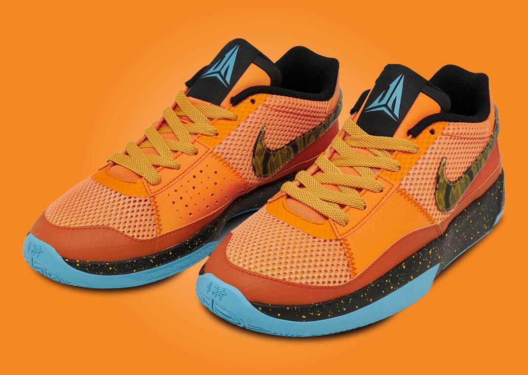 The Nike Ja 1 Bright Mandarin Will Be a Kids' Exclusive