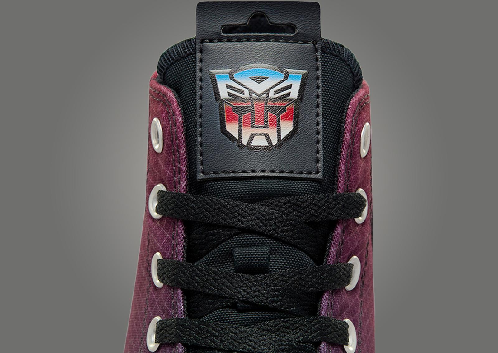 Transformers x Converse Chuck Taylor All-Star Hi Autobots Tongue