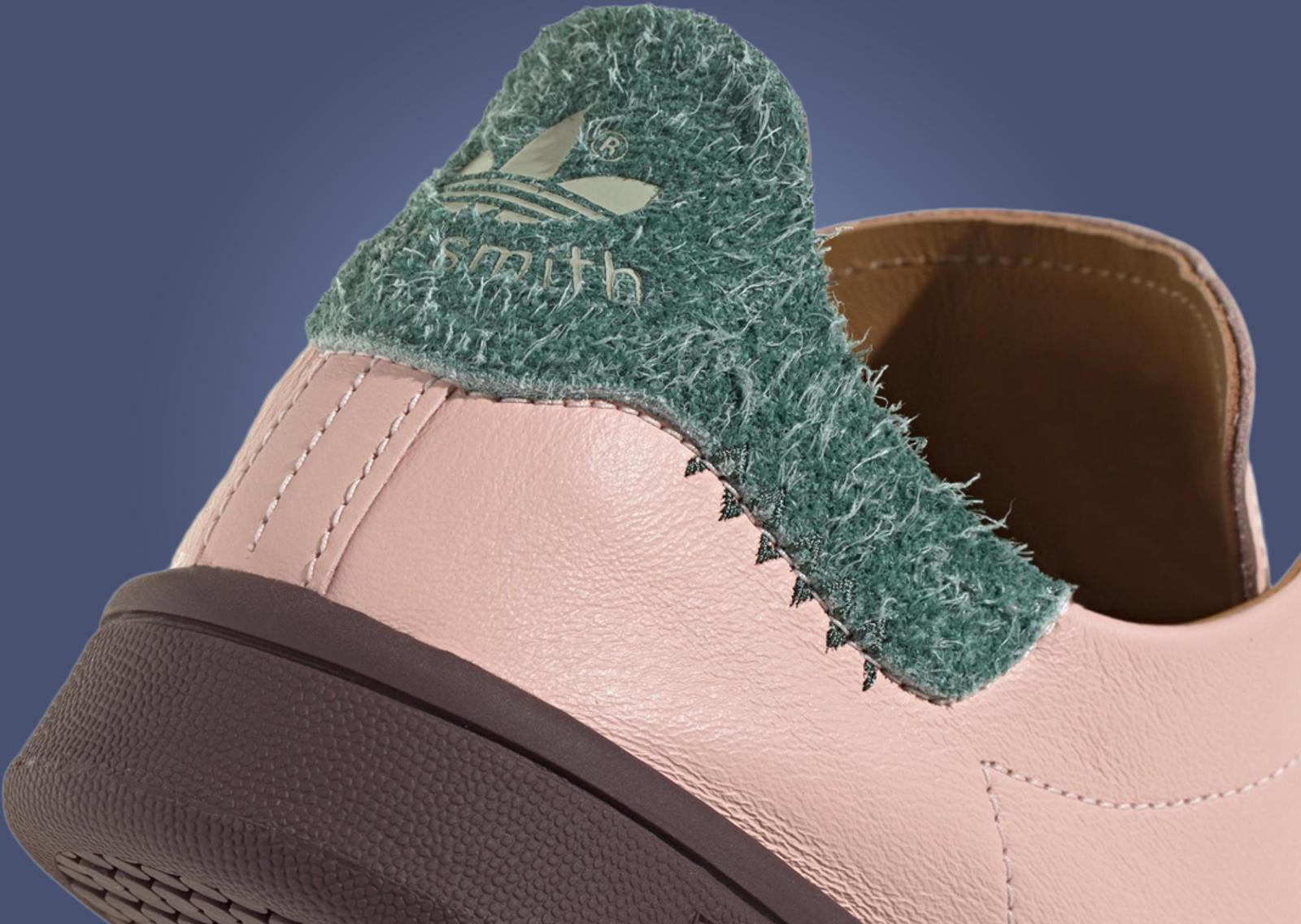 Brain Dead x adidas Stan Smith Vapour Pink Heel