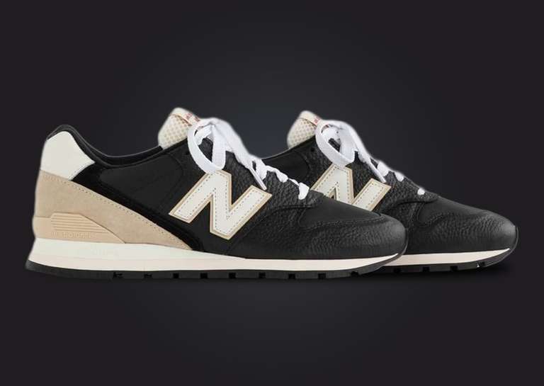 Aime Leon Dore x New Balance 996 Made in USA Black Lateral