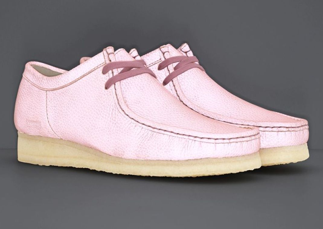 Supreme Clarks Originals Reflective Wallabee (SS25) - $198