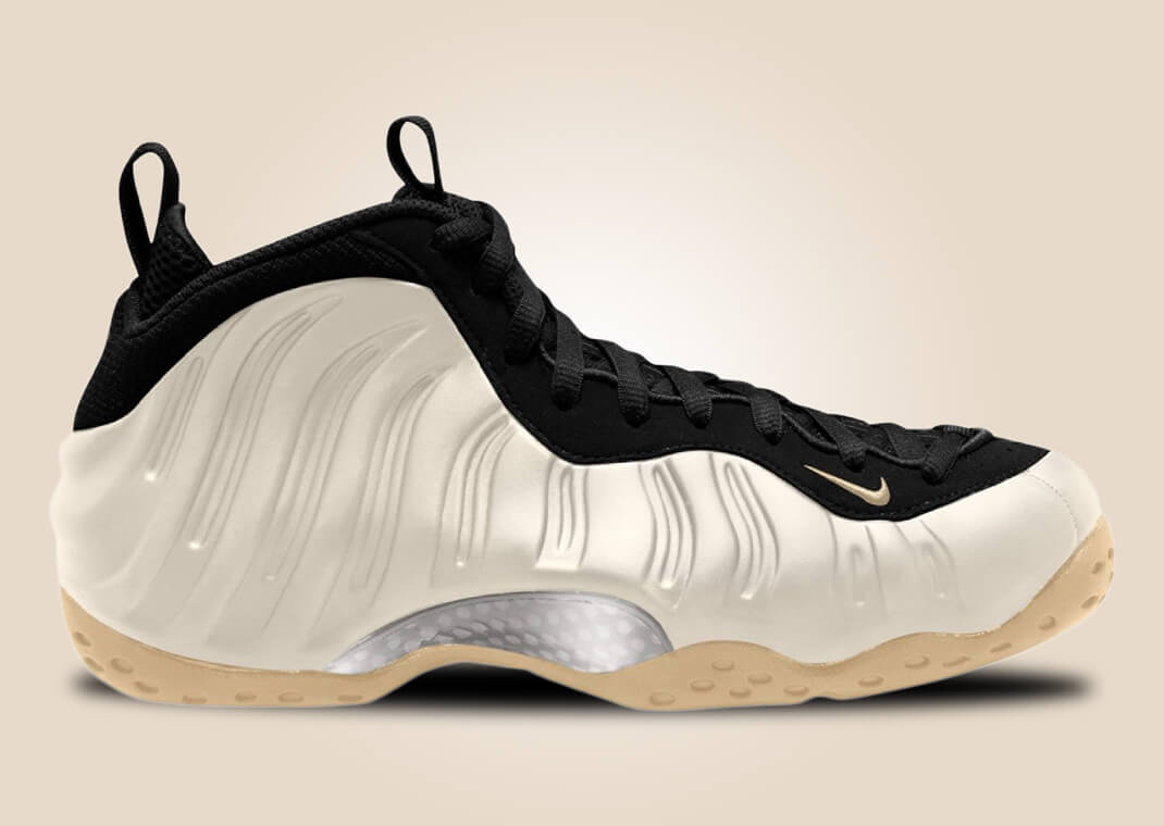 Air foamposite cheap black gold