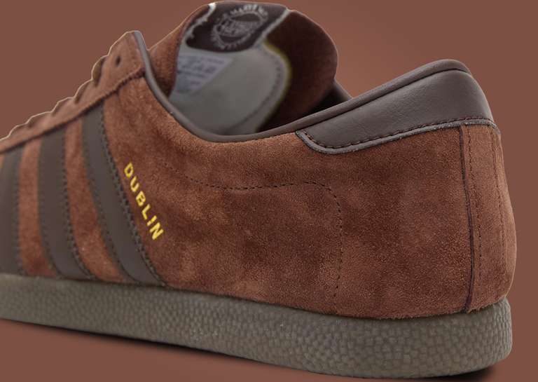 adidas Dublin Brown (size? Exclusive) Heel