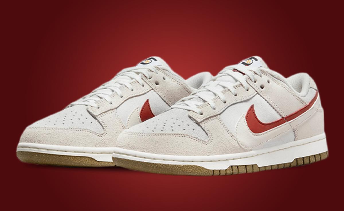 A Double Swoosh Blesses This Nike Dunk Low
