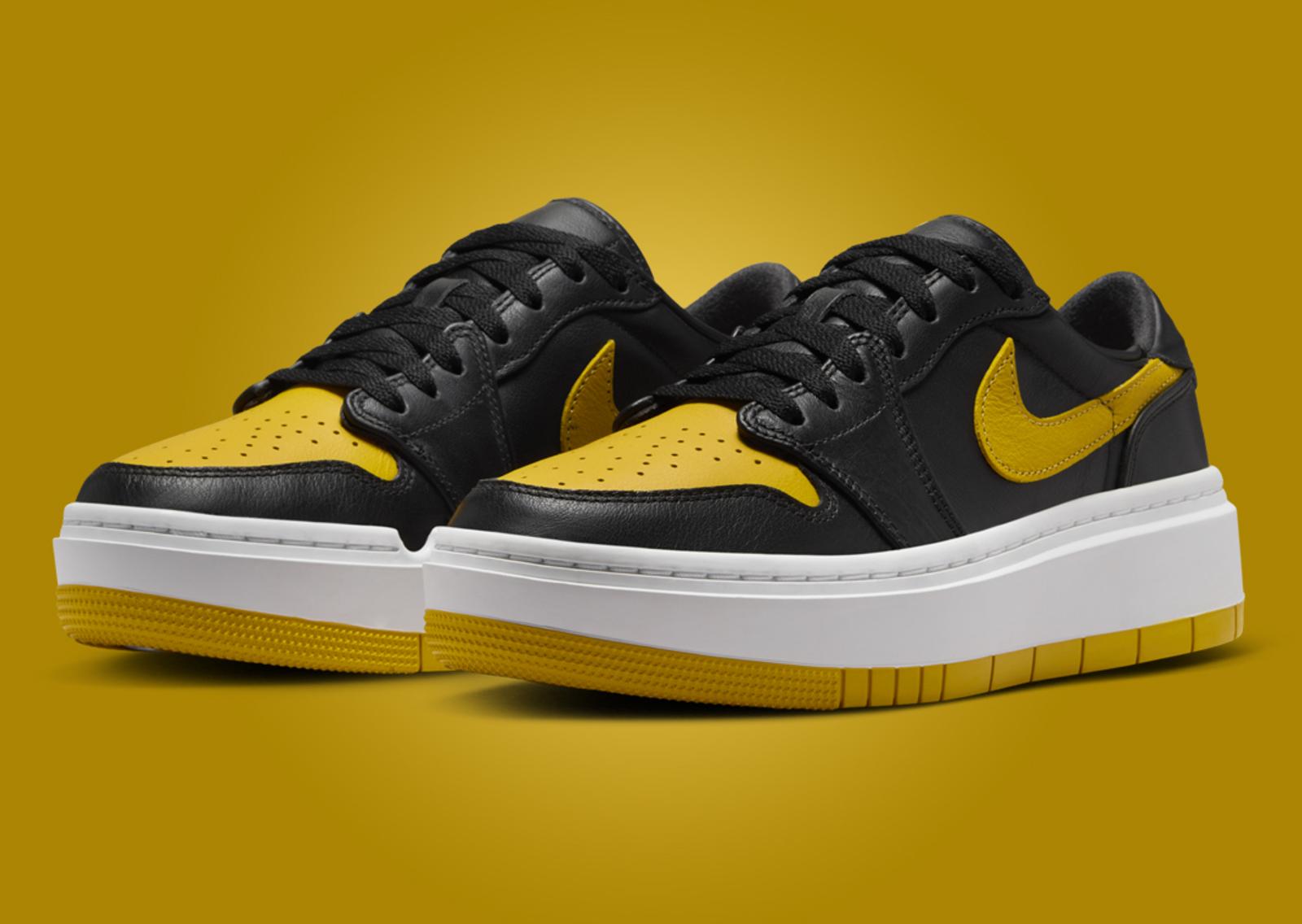 Air Jordan 1 Elevate Low Yellow Ochre (W) Angle