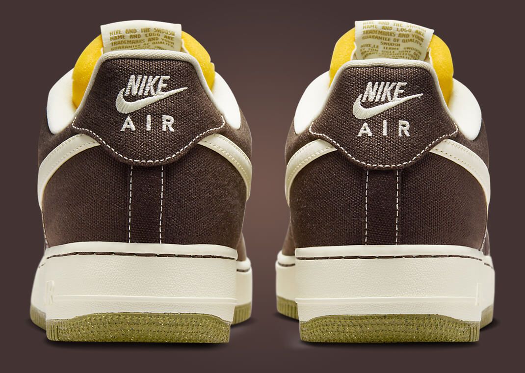 Baroque Brown Covers This Nike Air Force 1 Low Canvas