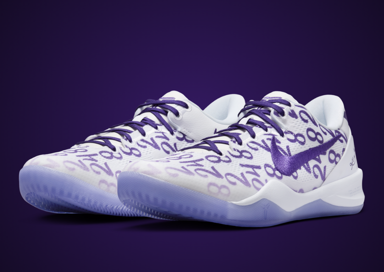Purple kobes outlet 8