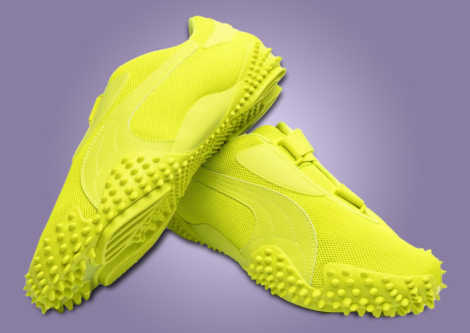 Puma Mostro Ecstasy Electric Lime Angle