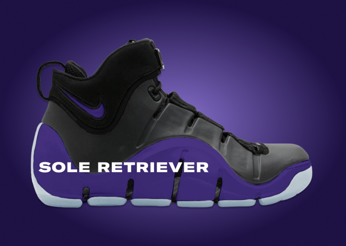 The Nike Zoom LeBron 4 Gets a Lakers Makeover for Summer 2024