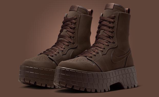 Air Jordan 1 Brooklyn Boot Baroque Brown W