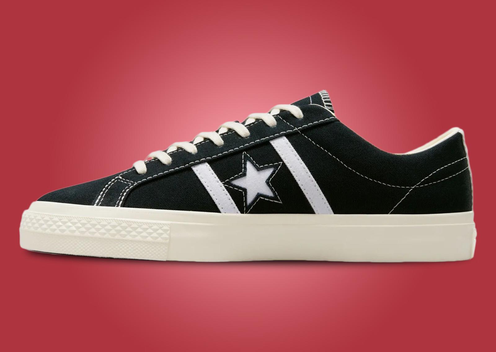 Comme des Garçons Play x Converse One Star Academy Pro Black Medial