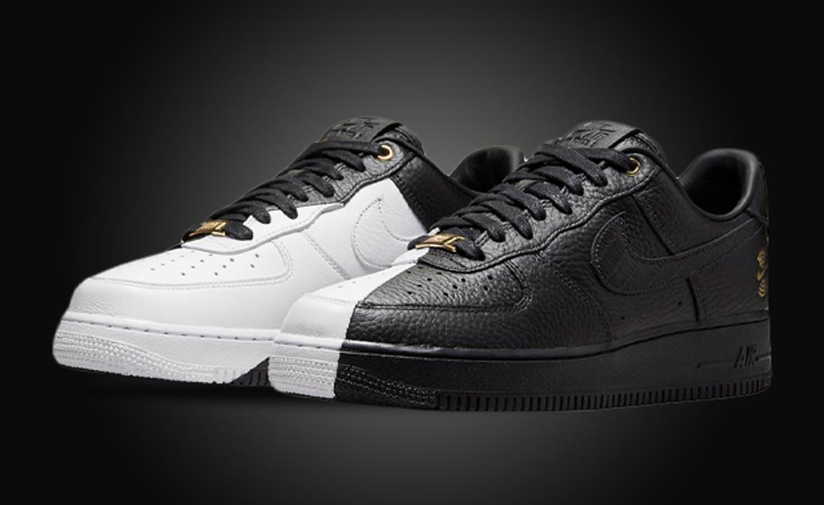 This Nike Air Force 1 Anniversary Edition Split Is The Best Of Both Worlds