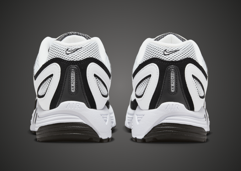 Nike Air Pegasus 2K5 White Black Heel