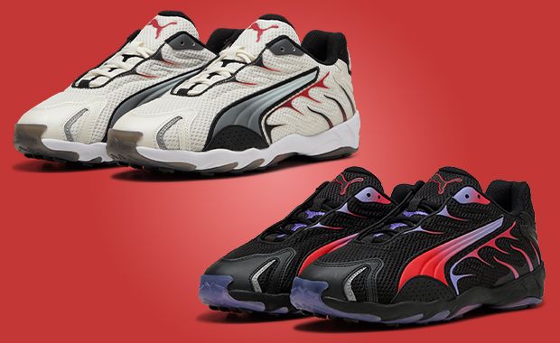 【PUMA】★プーマ★INHALE Black & Red★40156002★ Puma Inhale 