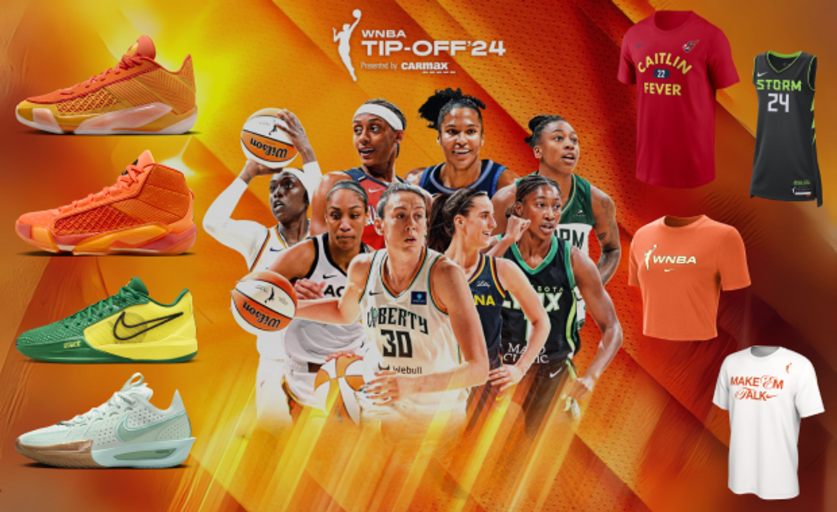Celebrate the 2024 WNBA Season Tip-Off with Nike Sneakers and Apparel