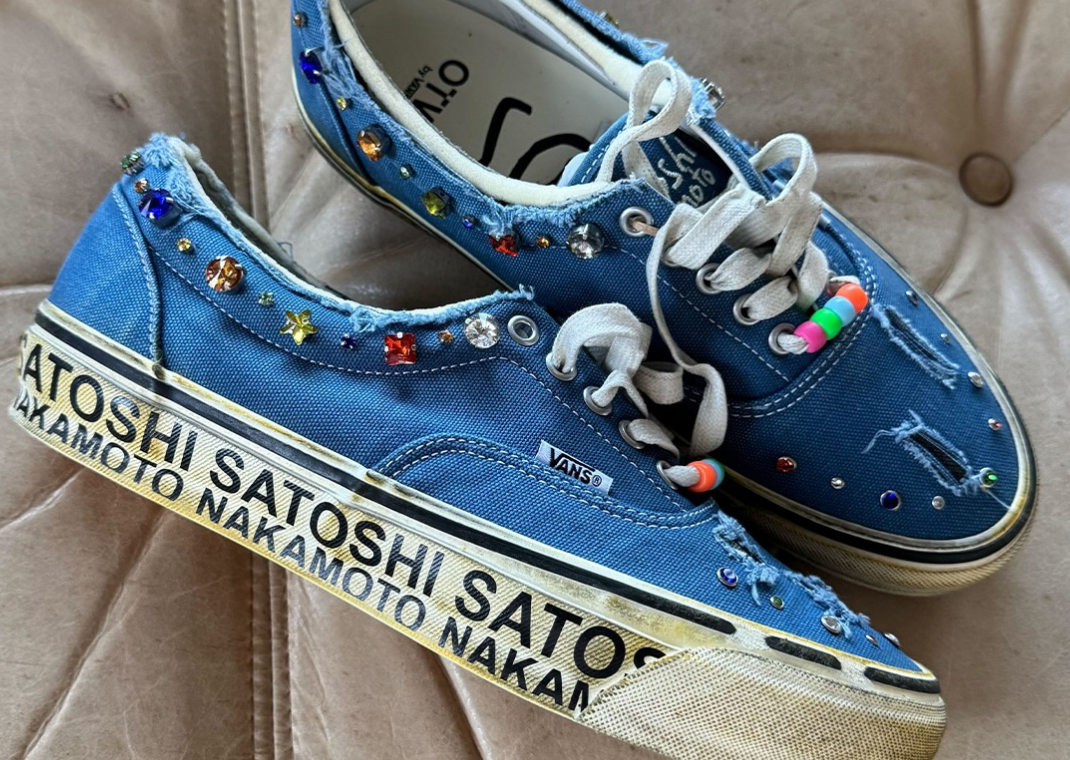 Satoshi Nakamoto and Vans add a Blue Pair of Era 95s to the Collab  Collection