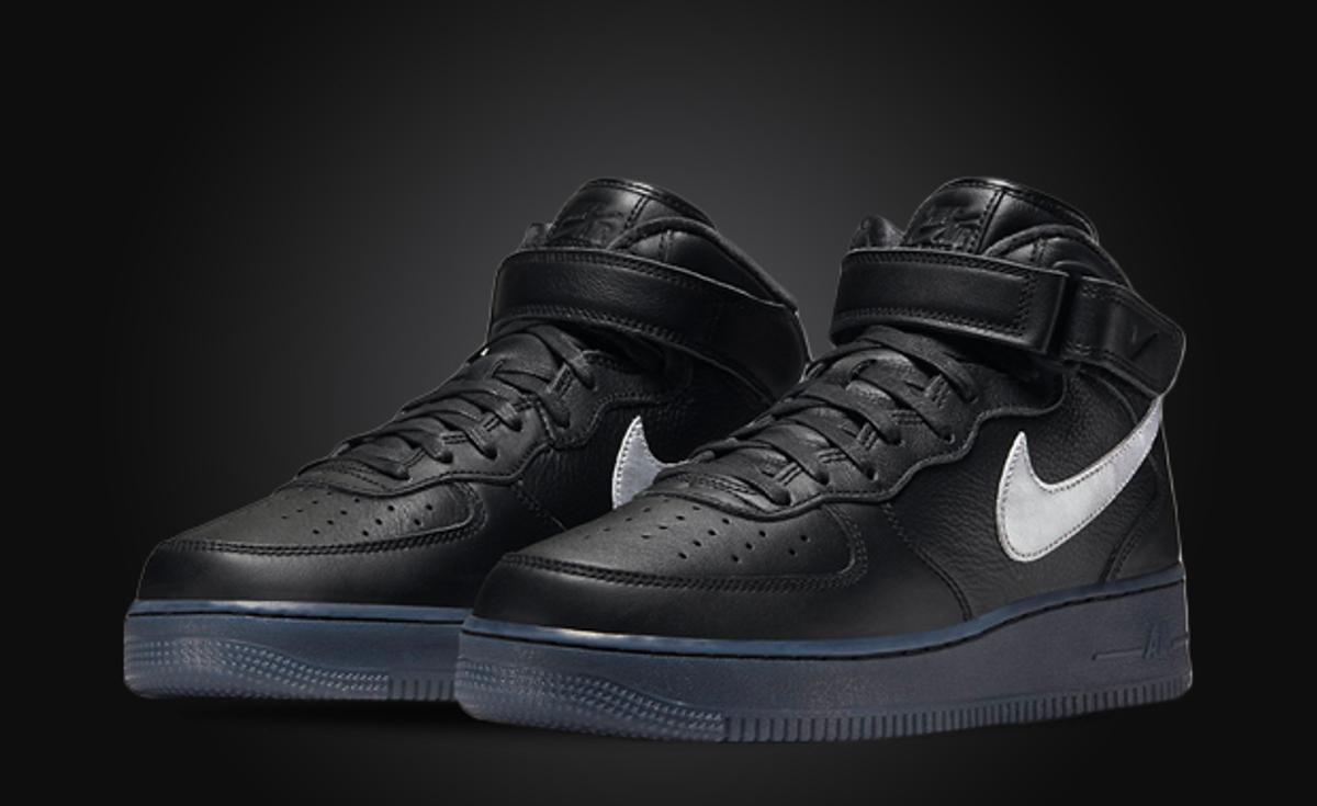This Nike Air Force 1 Mid Features A High-End Look