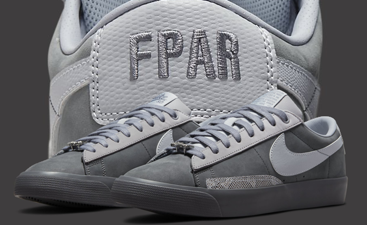 Official Images of the FPAR x Nike SB Blazer Low Cool Grey