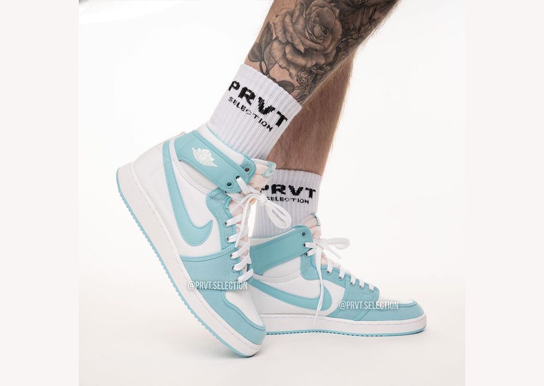 Official Look At The Air Jordan AJKO 1 High Bleached Aqua