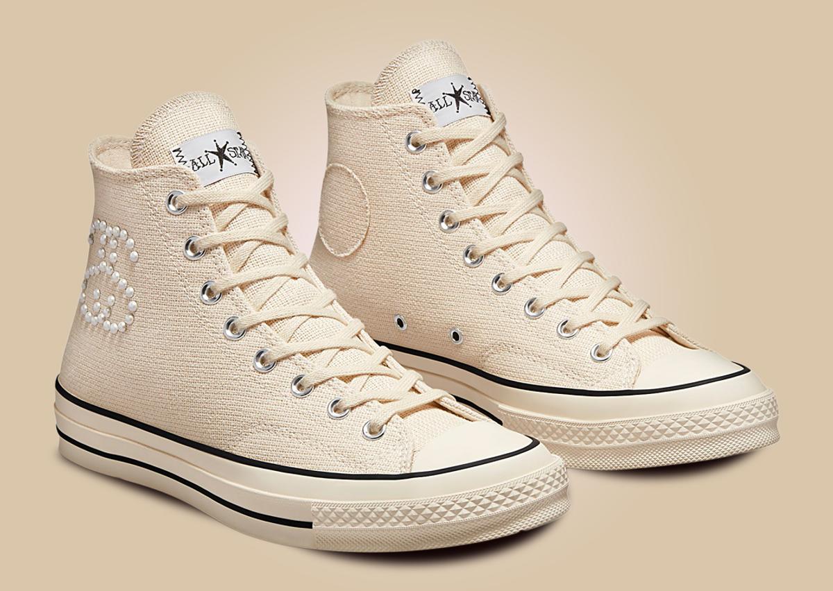 THESE LOOK SO HIGH-END! Stussy x Converse Chuck Taylor Fossil