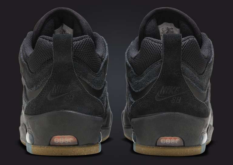 Nike SB Air Max Ishod Black Gum Heel