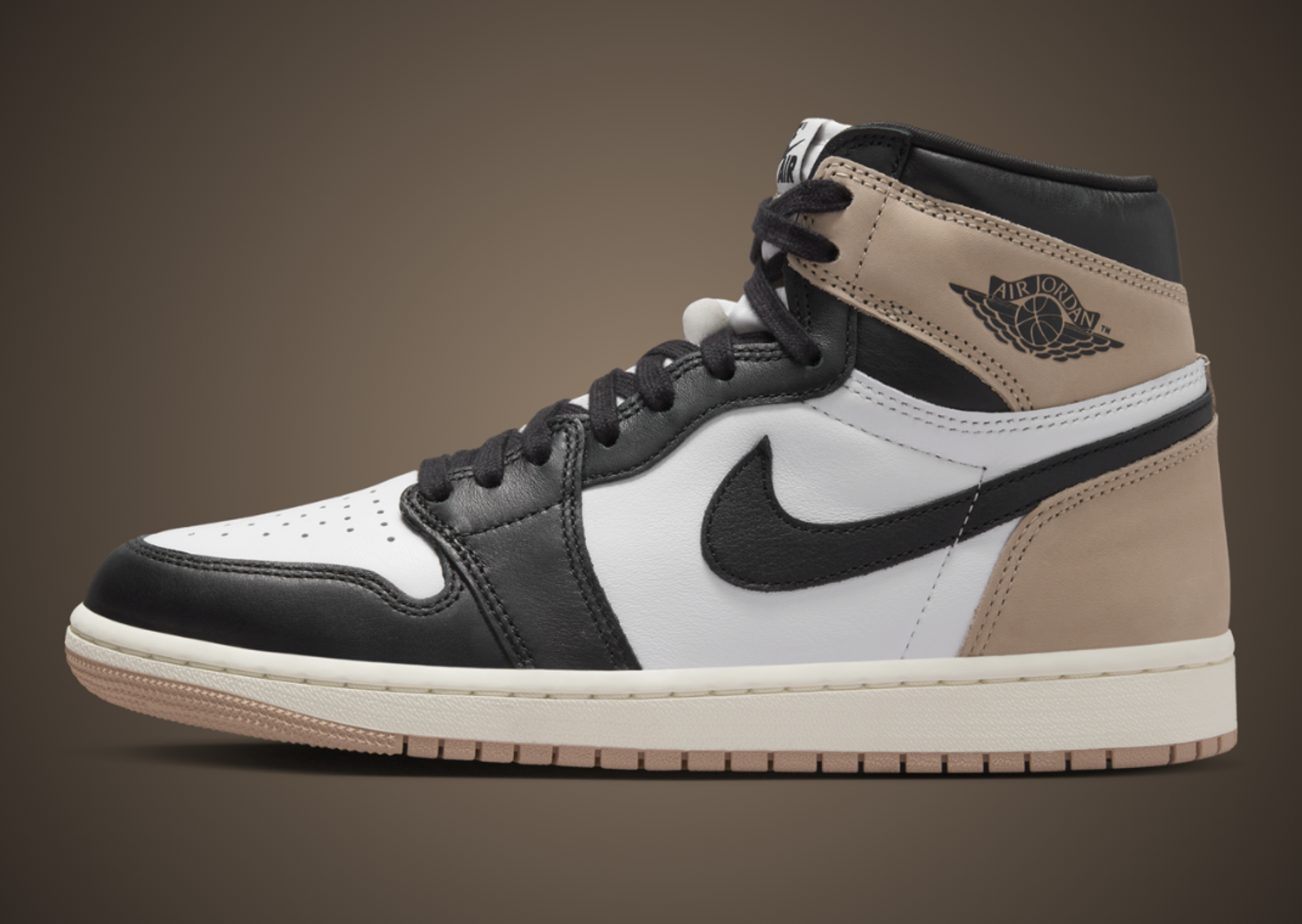 Air Jordan 1 Retro High OG Latte (W) Lateral