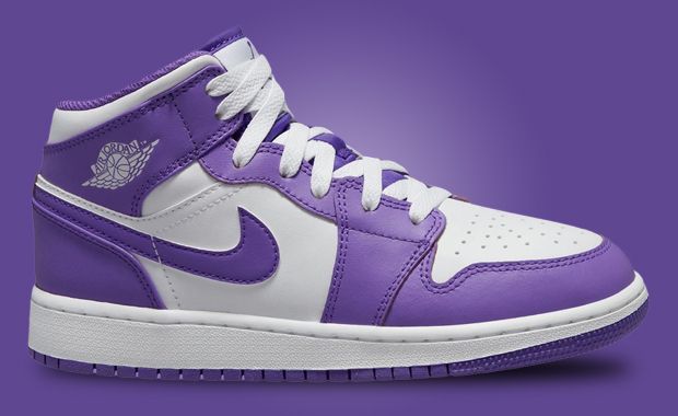 The new deals purple jordans