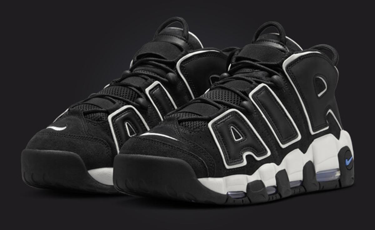 The Nike Air More Uptempo Black Star Blue Releases Spring 2024