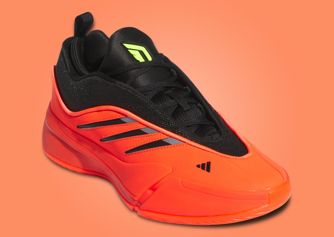 The adidas Dame 9 Solar Red Releases October 2024