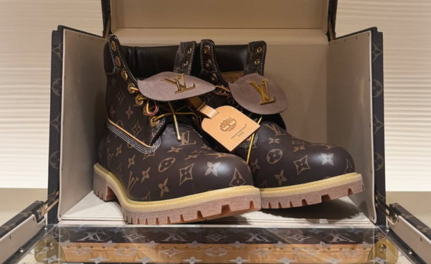 18K Gold Louis Vuitton x Timberland by Pharrell Williams
