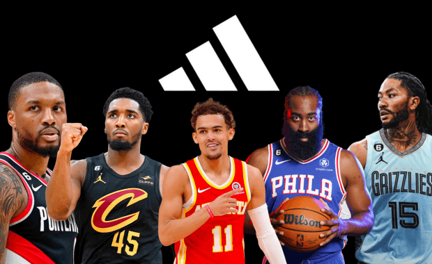 Adidas signed nba best sale players