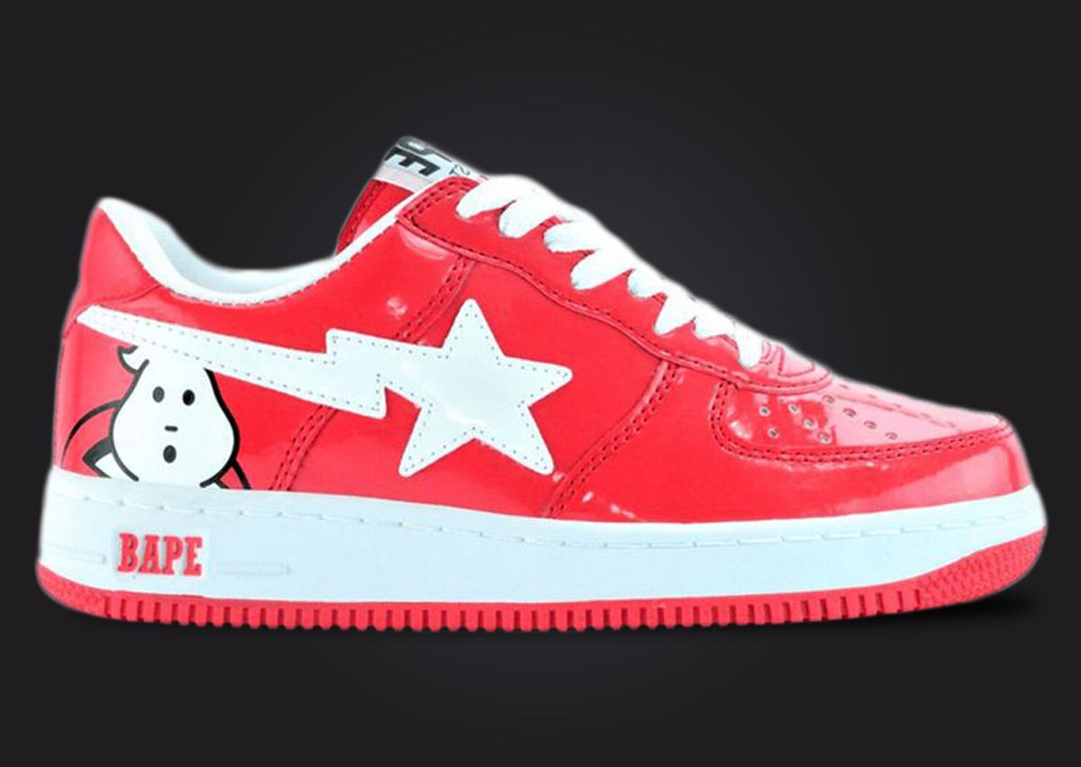 Ghostbusters x A Bathing Ape Bape Sta 25th Anniversary Red
