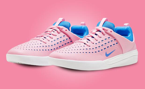 Nyjah Huston's Nike SB Zoom Nyjah 3 Gets a Pink Blue Makeover