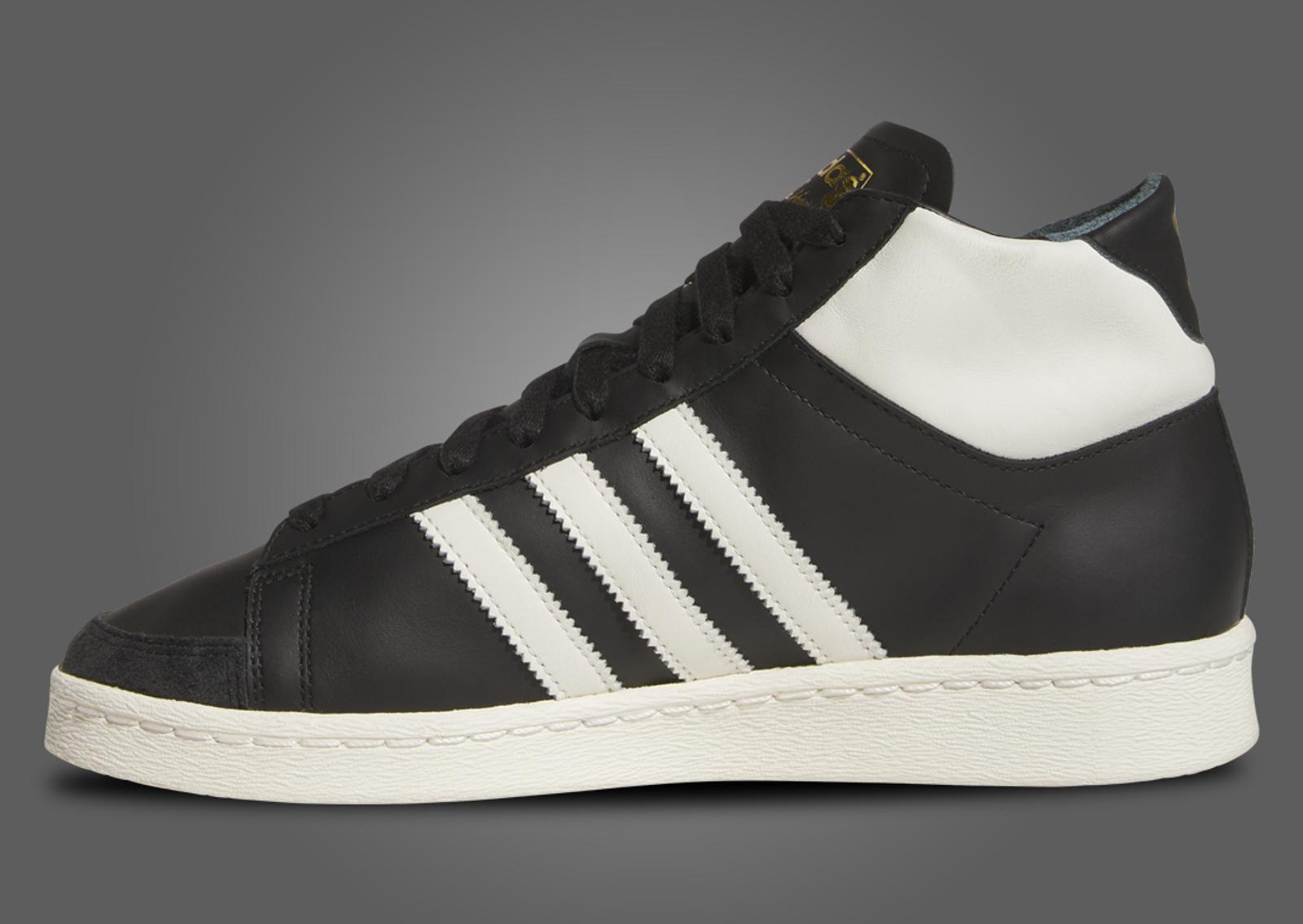 adidas Jabbar Hi Core Black Off White Medial