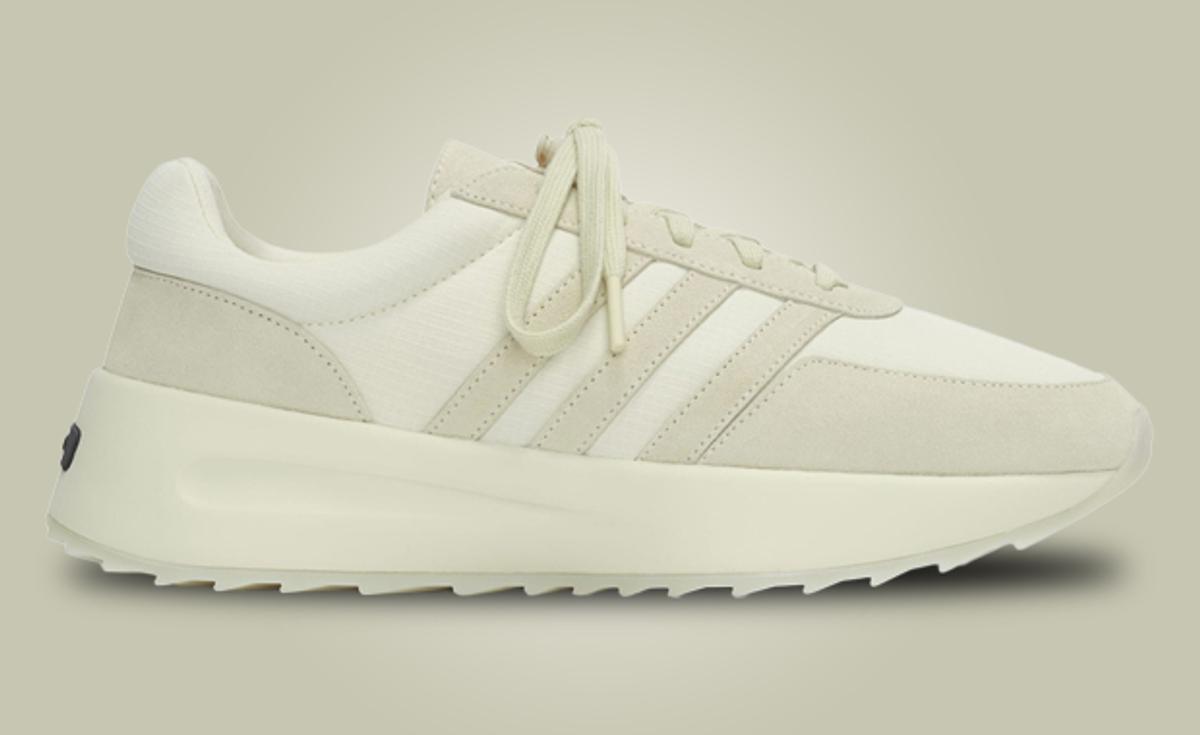 The adidas Fear of God Athletics Los Angeles Runner Pale Yellow Releases April 2024