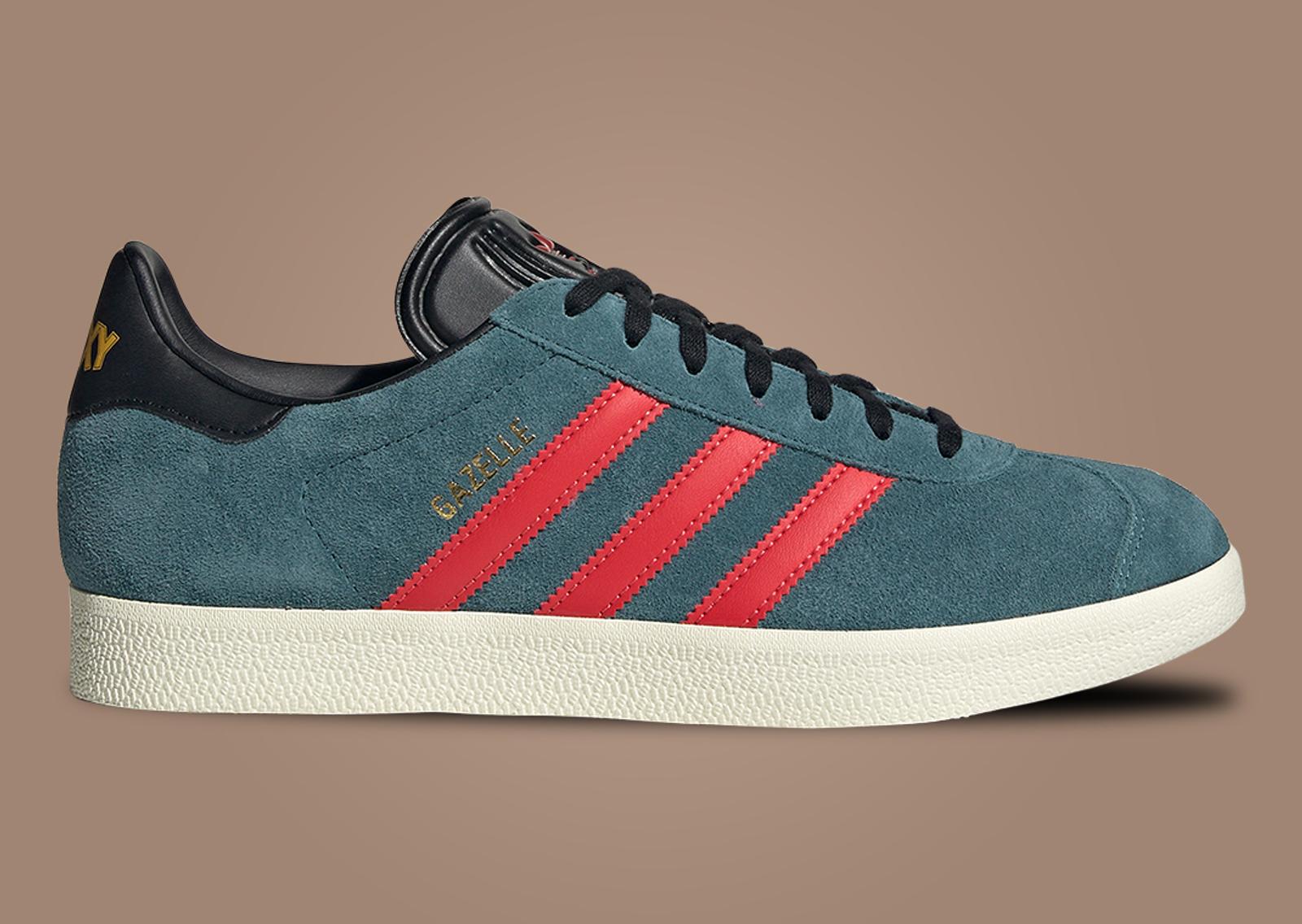 MLS x adidas Gazelle LA Galaxy Lateral