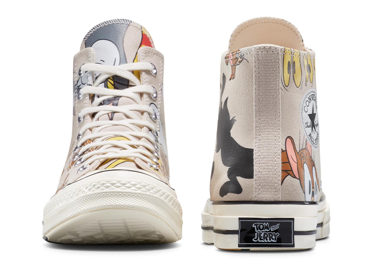 Tom & Jerry x Converse Chuck Taylor Egret Toe and Heel