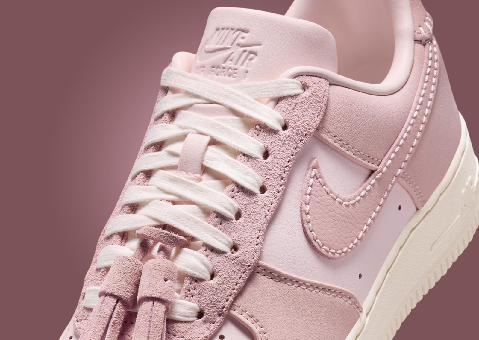 Nike Air Force 1 Low Pink Tassel Tongue