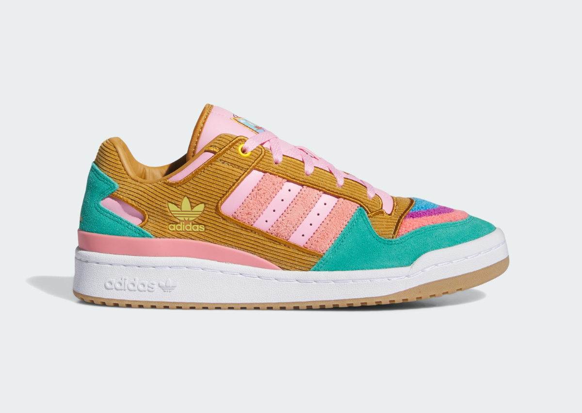 The Simpsons x adidas Forum Low Living Room Lateral Side