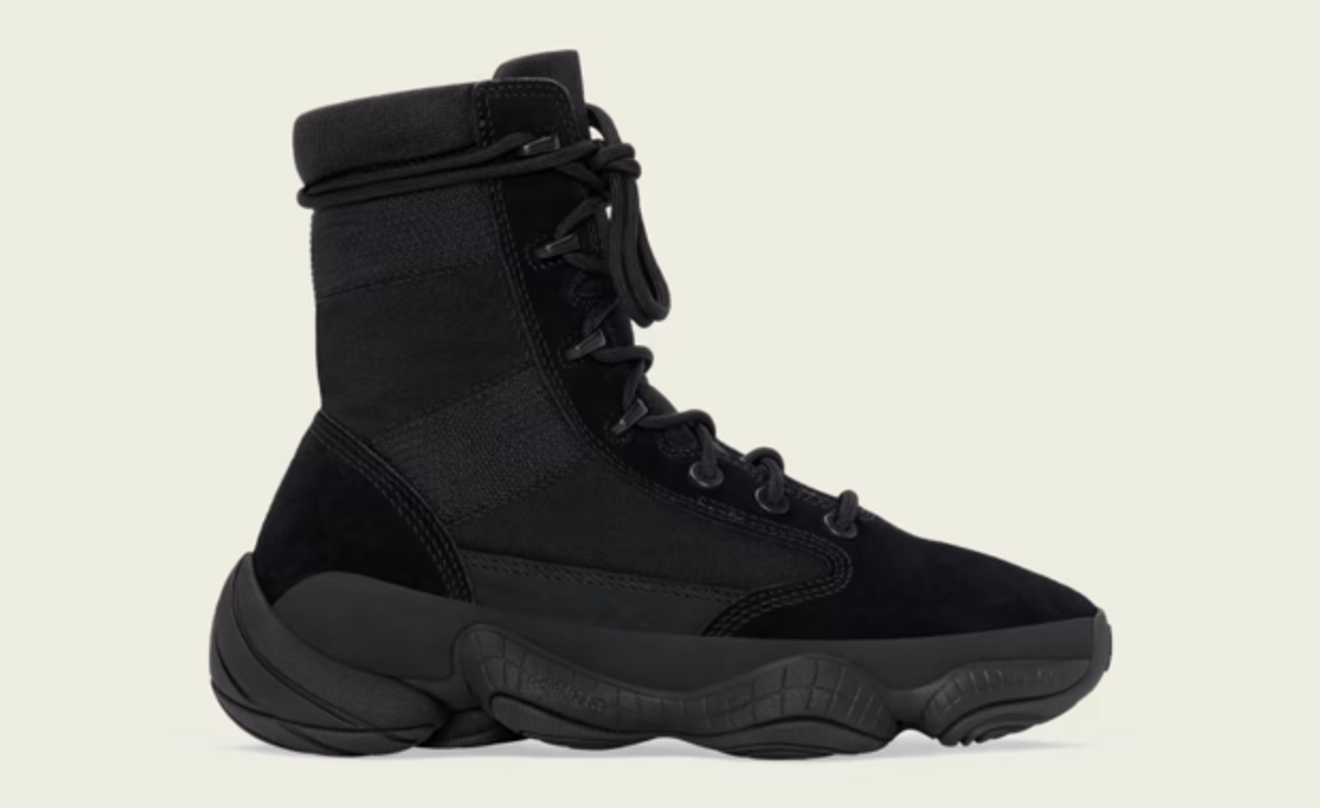 The adidas Yeezy 500 High Tactical Boot Utility Black Releases August 14