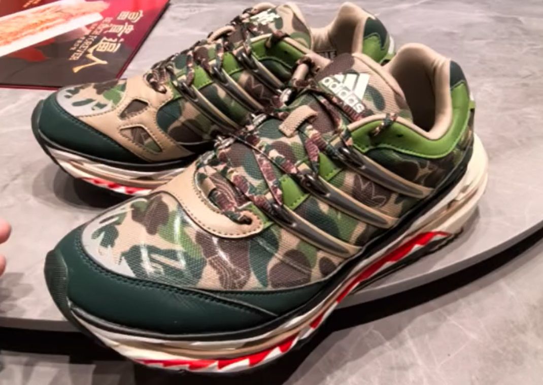 The BAPE x adidas HRMY Releases February 2026